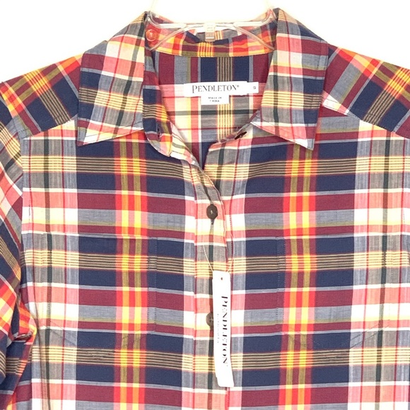 Pendleton ‘Astoria’ Plaid Shirt Traditional Fit S - Picture 2 of 4